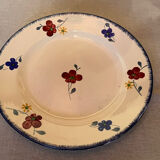 Set of 4 dessert plates Digoin Sarreguemines old