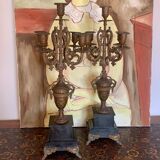 Pair of candelabras