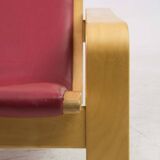llmari Lappalainen for Asko vintage chair model 'Pulkka'