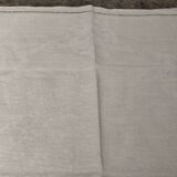 Serviettes de table anciennes damassées décor fleurs lot de9