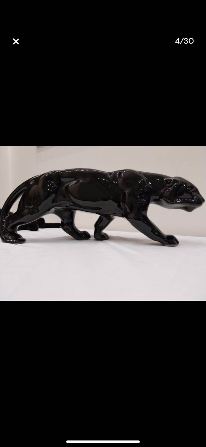 Saint Clement Ceramic Black Panther