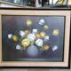 Huile sur toile au bouquet