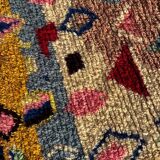 Vintage Berber wool rug, Morocco, 1990