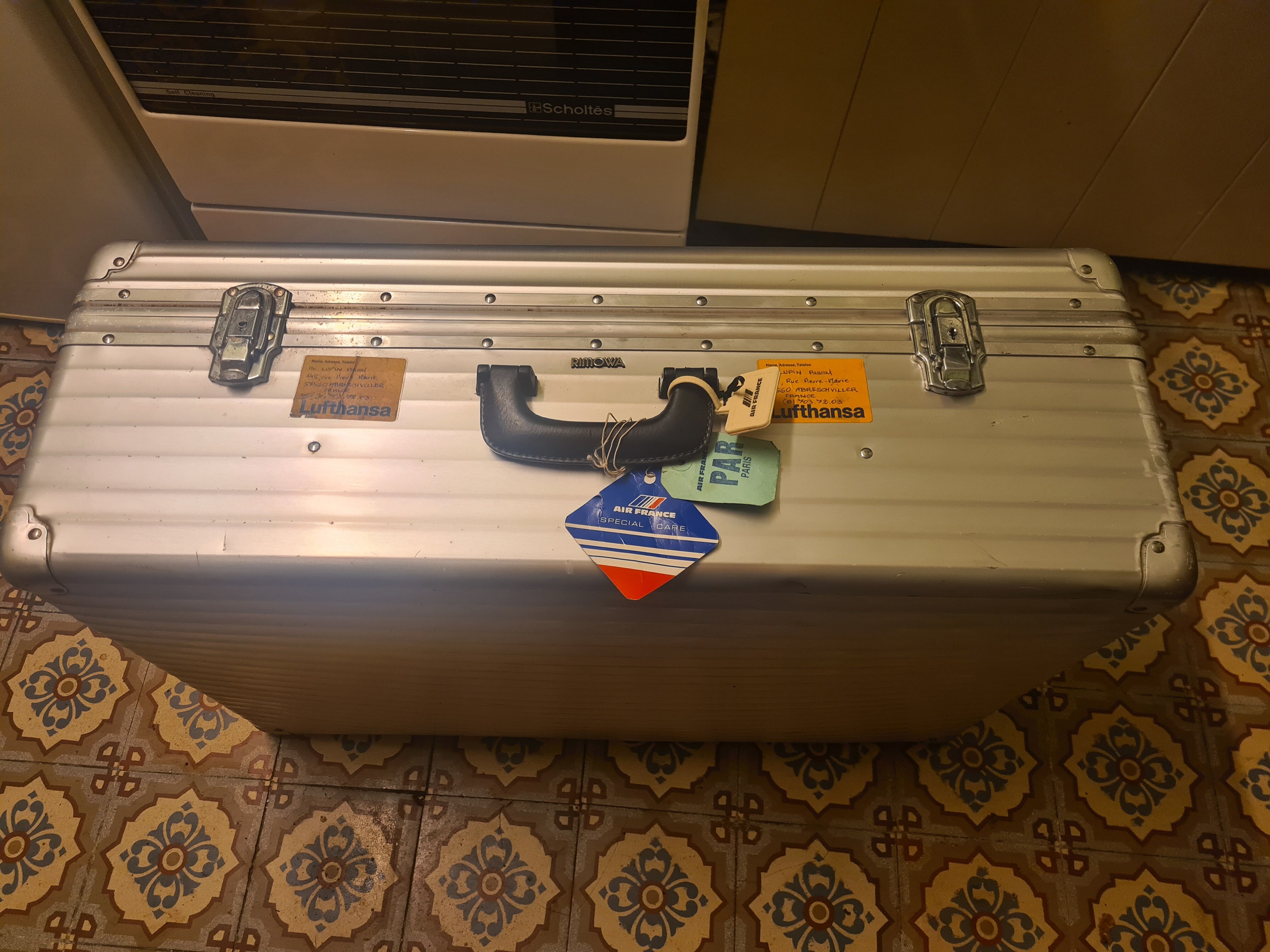 Vintage Rimowa suitcase