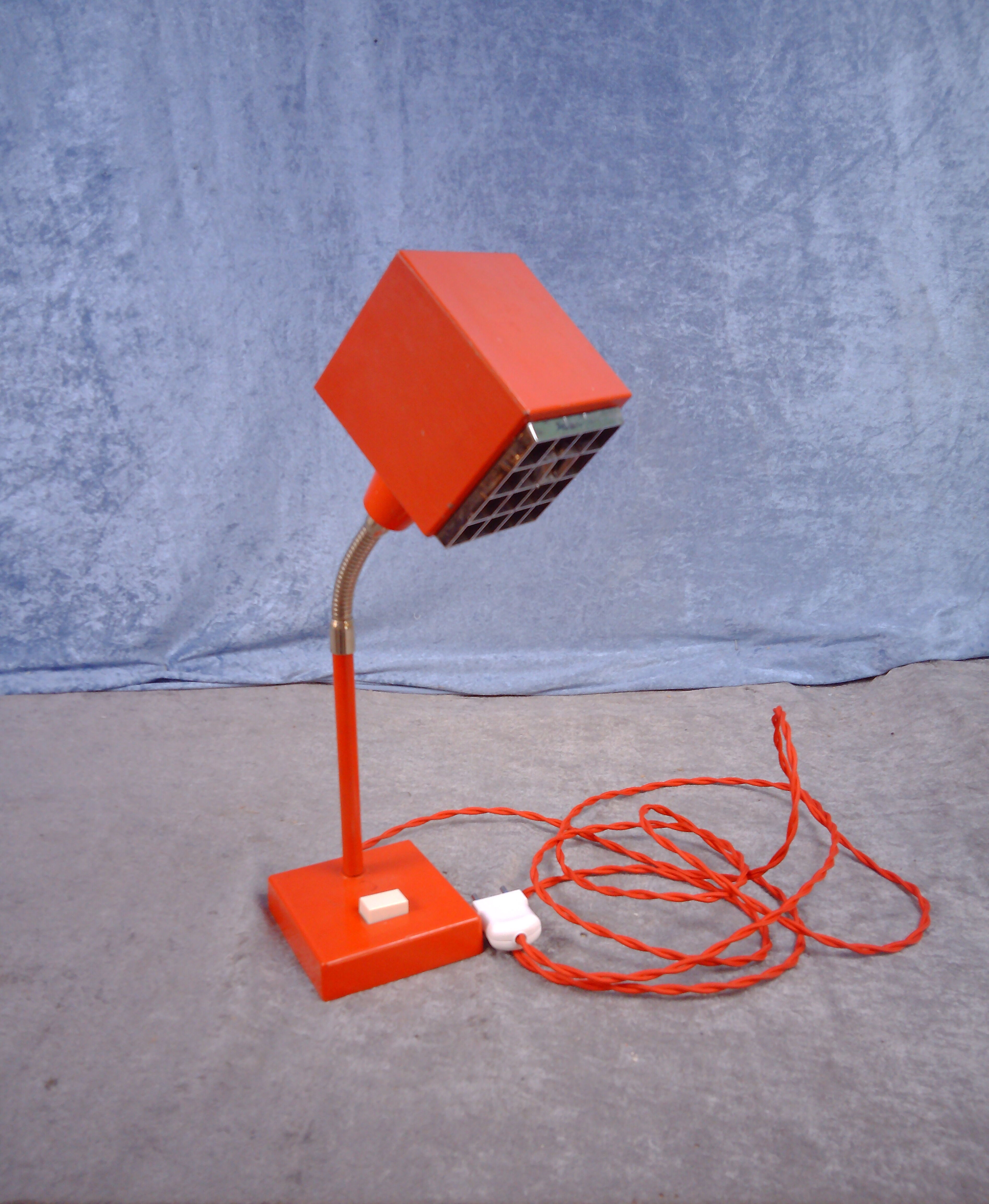 Kuben desklamp by Björn Svensson for Elidus, Sweden. 1970’s