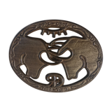 Taurus cast iron table mat