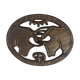 Taurus cast iron table mat
