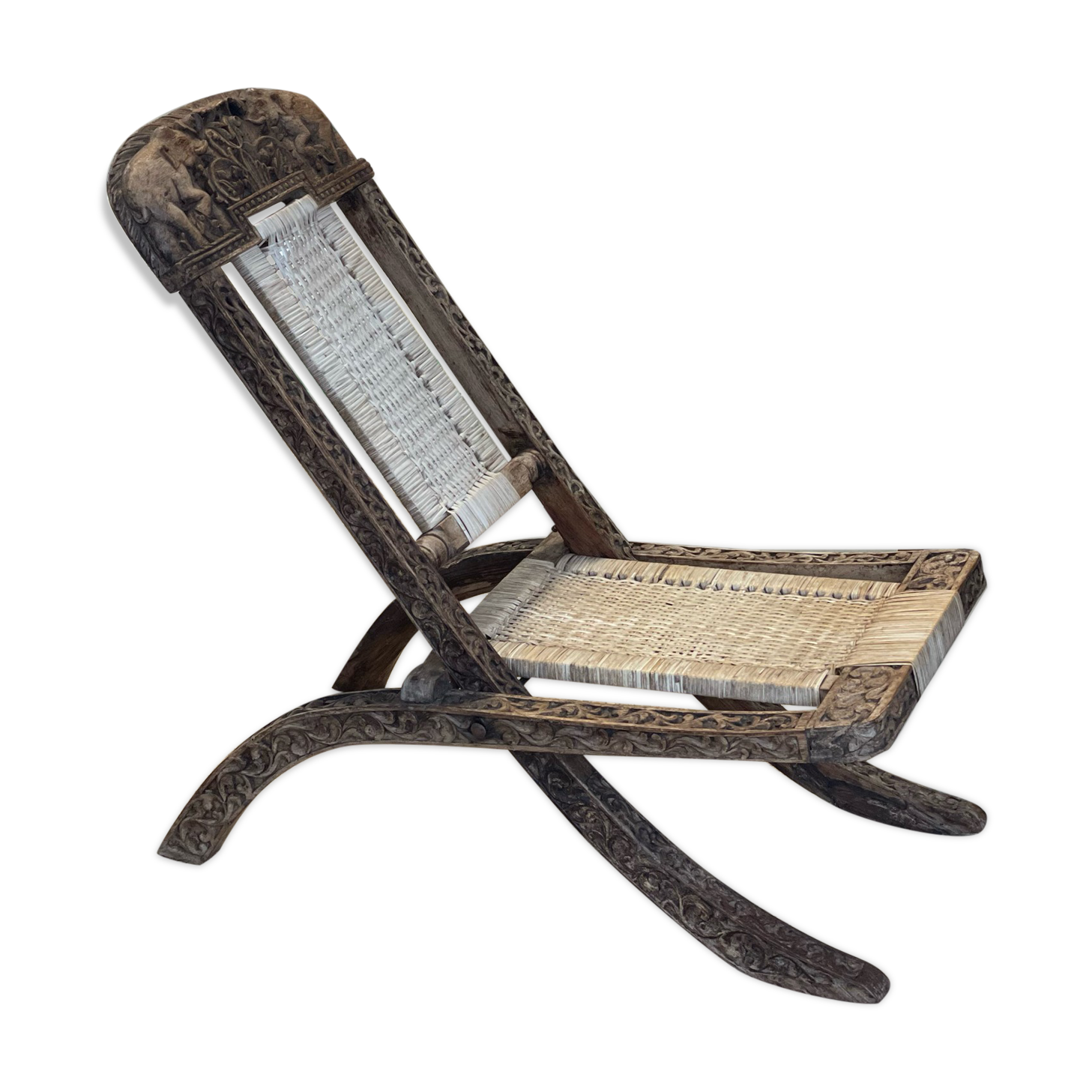19th century Anglo Indian country chair