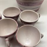 Vintage ceramic service by Piccolo Lampecco in Maredsous