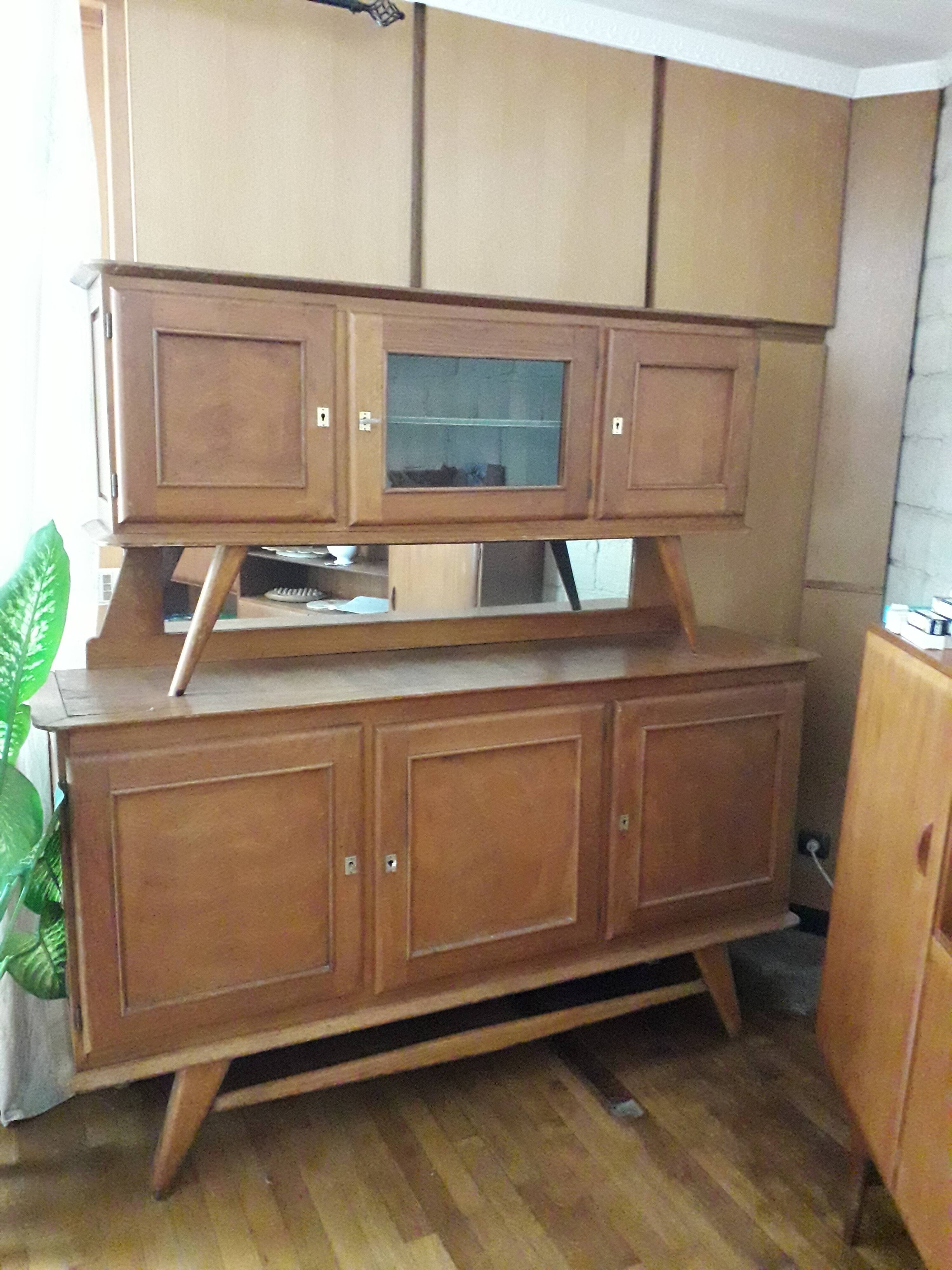 Buffet 2 Body Feet Compas Vintage 1950/60