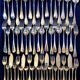 Silver metal cutlery signed from a grand hotel in Paris