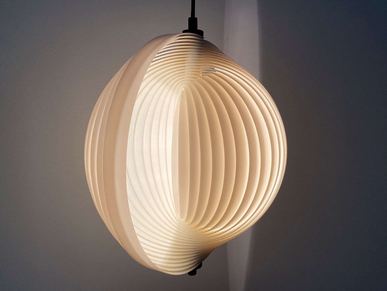 Space Age Moon hanging lamp