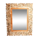 Carved wooden frame. carved wooden frame with floral motifs.
