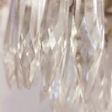 Classic crystal sconces. France, 1950s