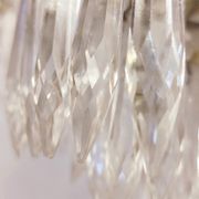 Appliques en cristal classiques. France, années 1950