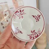 Mini vintage earthenware plates, dinette