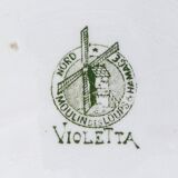 terre de fer plat ovale VIOLETTA