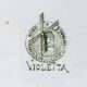 flat oval iron clay VIOLETTA