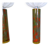 Rare and large ceramic table lamps from the mid-century, Sweden, 1960s.