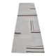 Decorative White And Black Hemp Kilim Rug sku 3803