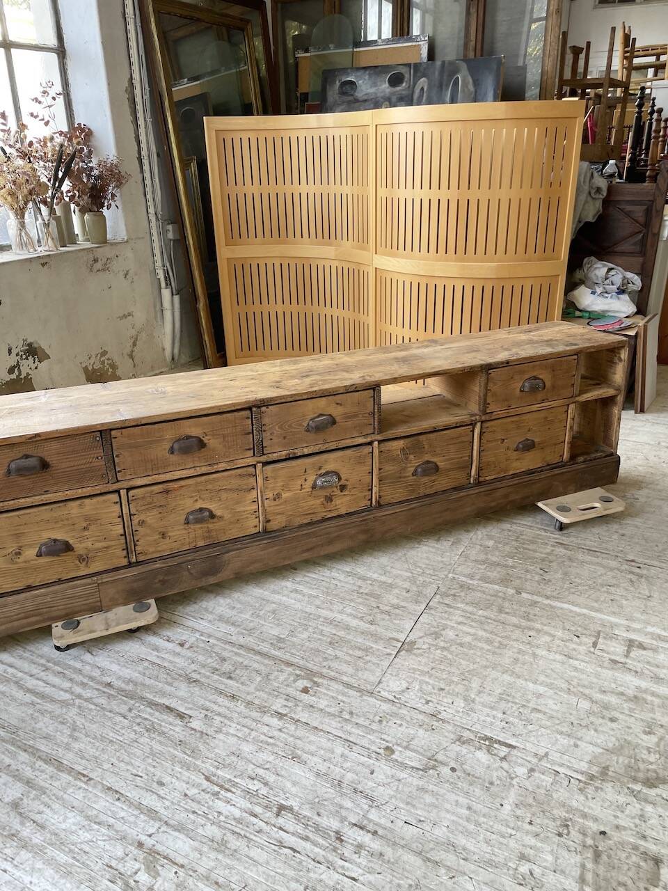 XXL low craft furniture 4m