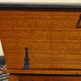 Dough table on wheels