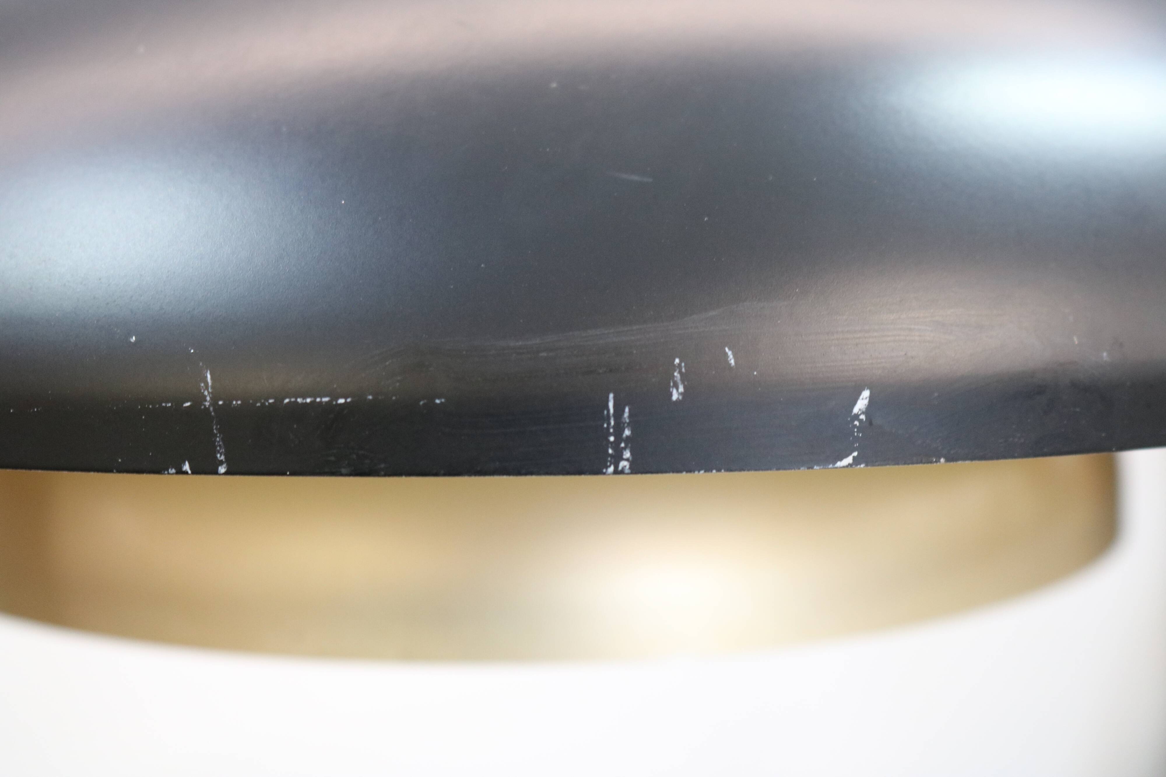 Rare black and golden colored Danish Pendant Lamp - Fog and Morup  - Denmar