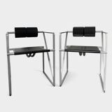 Pair of Seconda armchairs by Mario Botta for Alias, Postmodernism 1980s