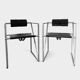 Pair of Seconda armchairs by Mario Botta for Alias, Postmodernism 1980s