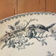 Oval dish in Sarreguemines earthenware