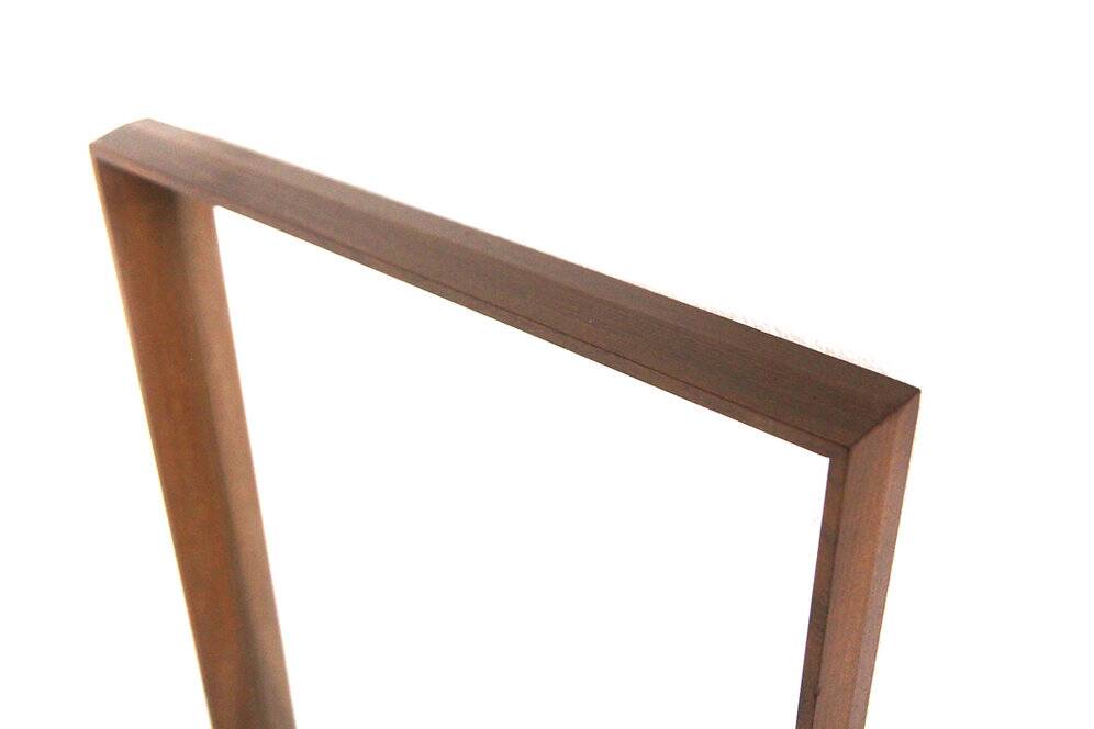 Scandinavian teak mirror, Sweden 1960, 98 x 45cm