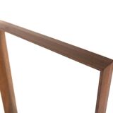 Scandinavian teak mirror, Sweden 1960, 98 x 45cm