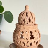 BOUGEOIR Artisan Terracotta Candle Holder