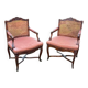 Paire de fauteuils style Régence