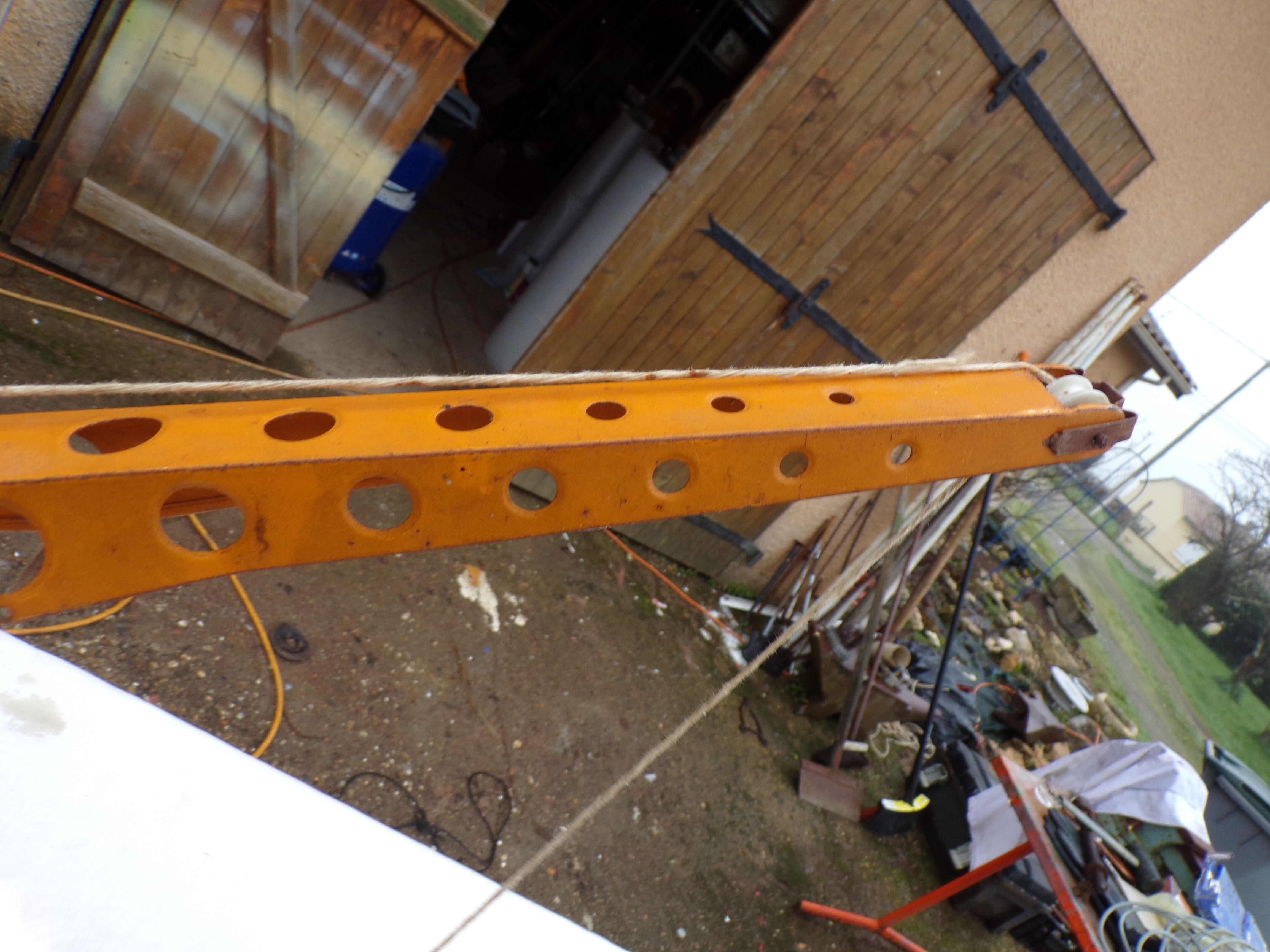 Toys old 2 cranes tole year 50