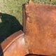 1930s leather club armchair