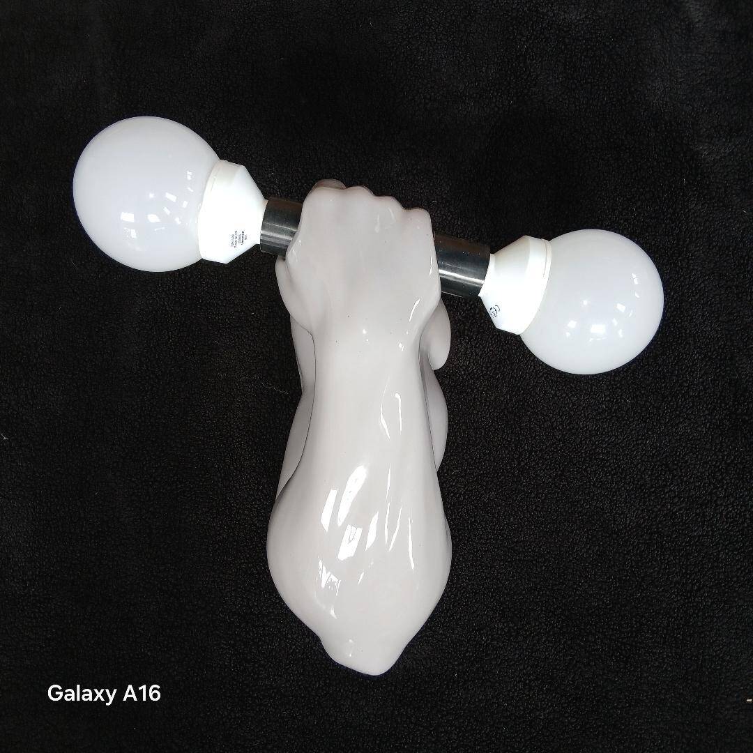 JC Peiré Jean-Claude dumbbell wall light Dumbbell Arm 80s Postmodern Sc