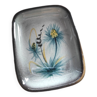 Weininger ceramic pocket tray with floral decoration