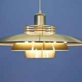 Suspension danoise en laiton, années 1960
