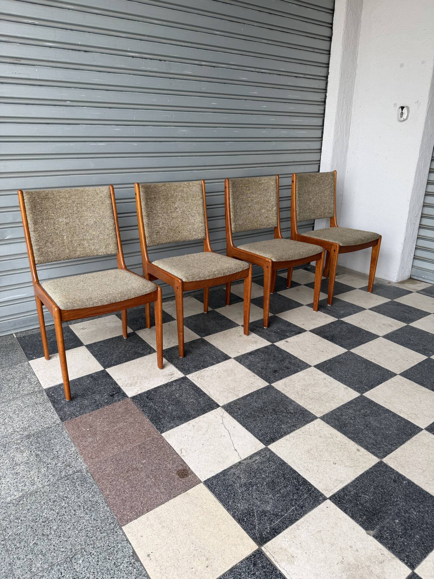 Set of Danish chairs