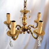 5-light bronze chandelier