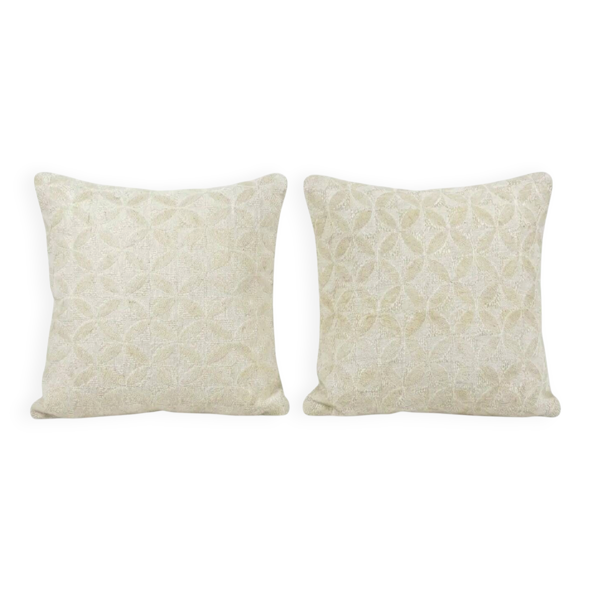 Set of 2 vintage kilim cushion covers 51x51 cm