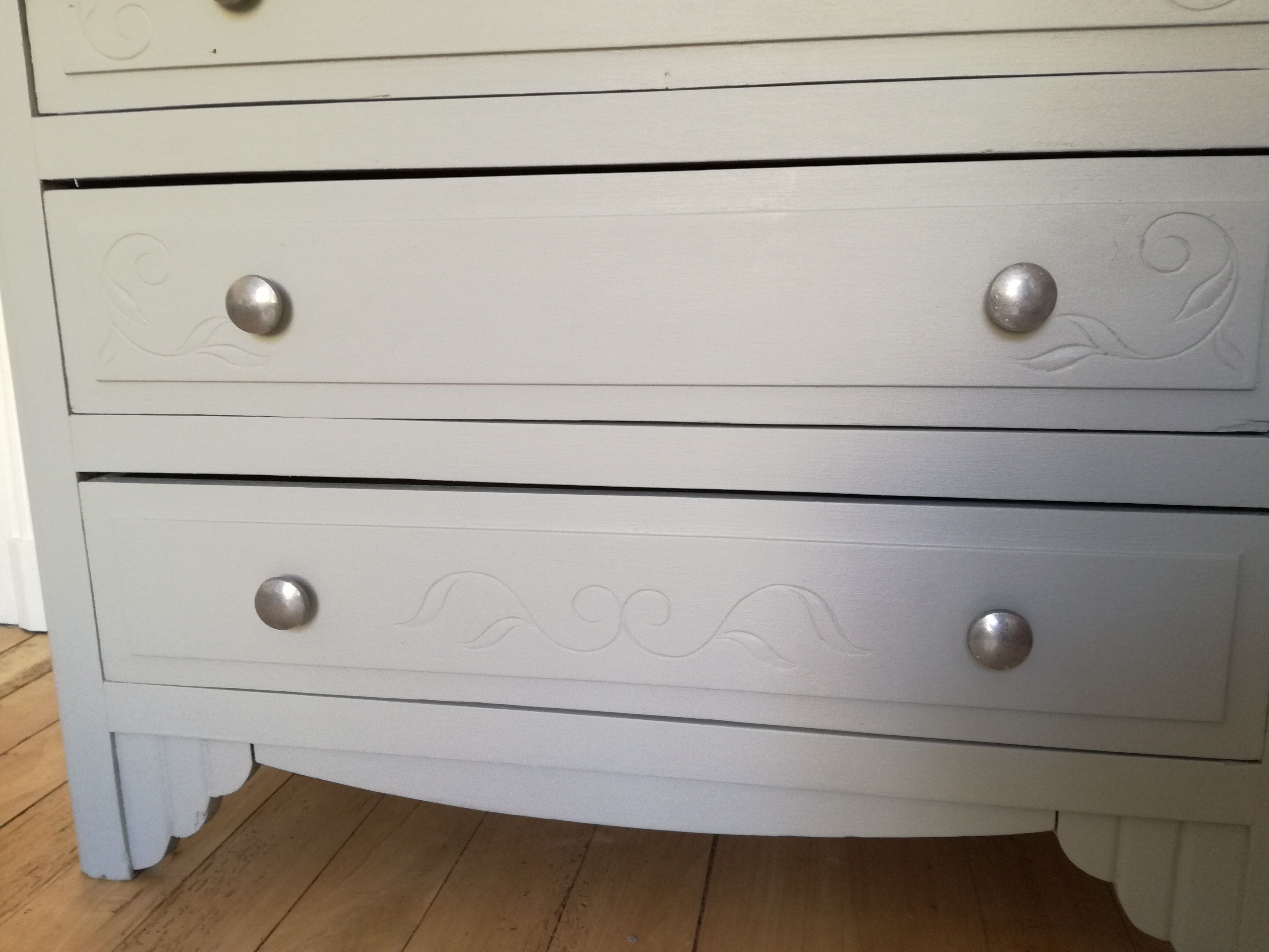 Art deco 1930 chest of drawers