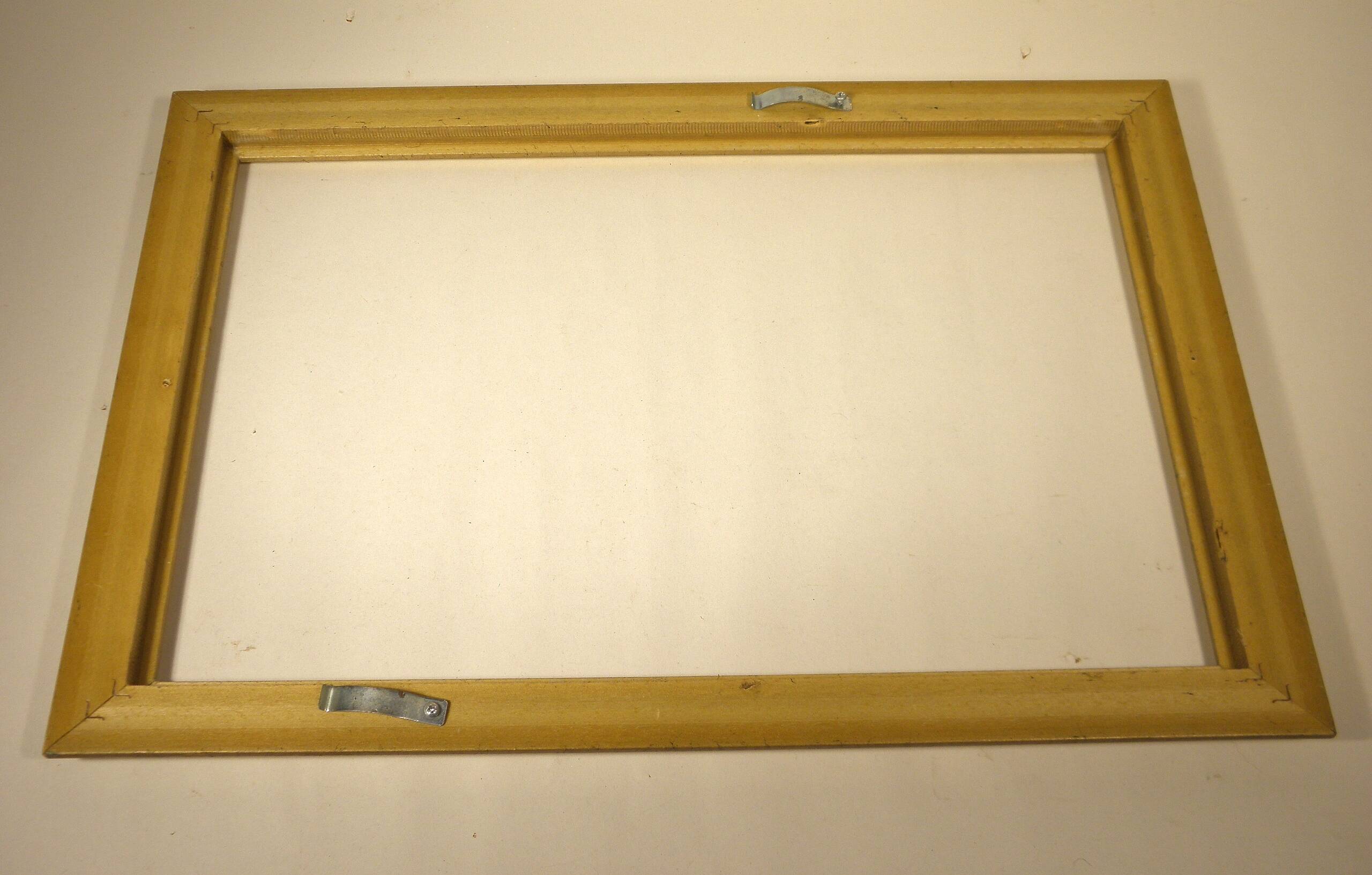 Golden wooden frame 46 x 32