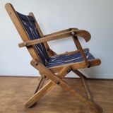 Antique folding chair, child