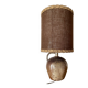 Vintage stoneware lamp