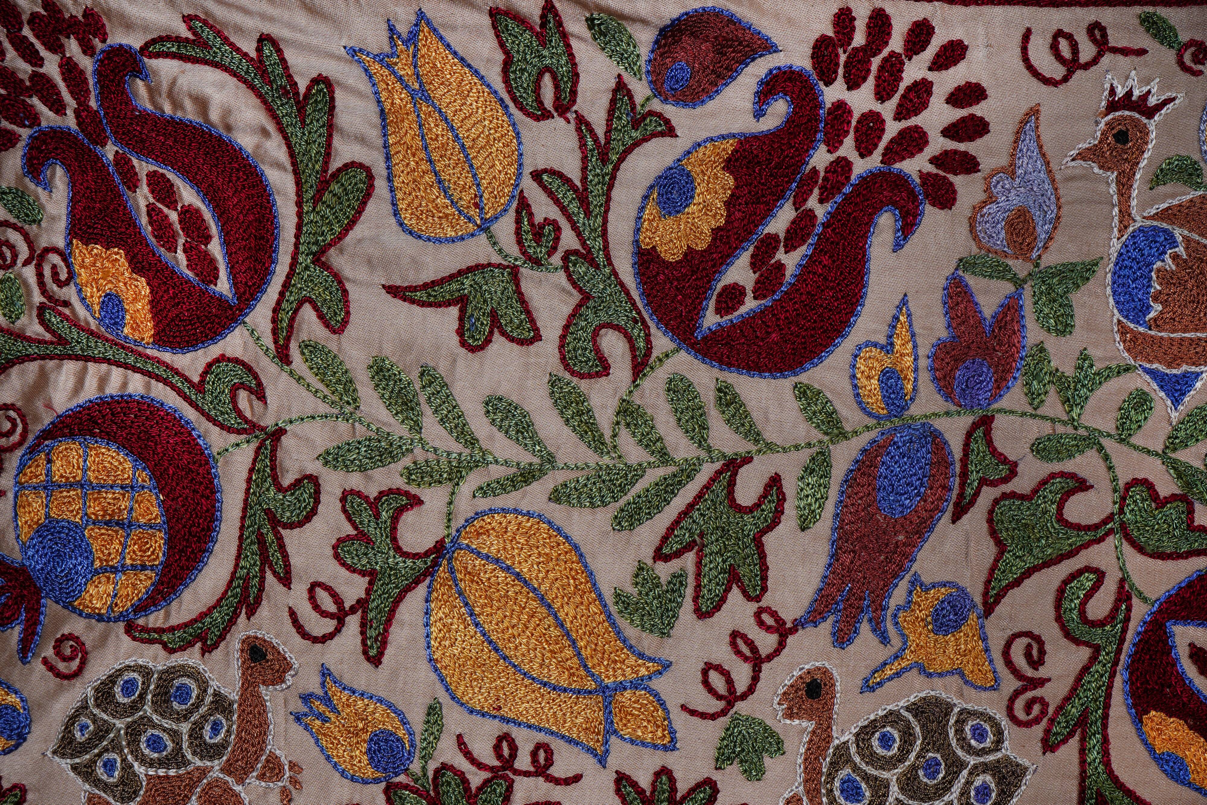 Hand-knotted rug, vintage Turkish rug 53x190 cm