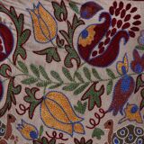 Hand-knotted rug, vintage Turkish rug 53x190 cm