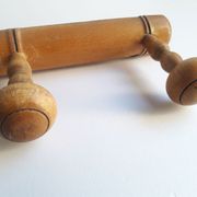 Porte manteau mural bois 5 patères