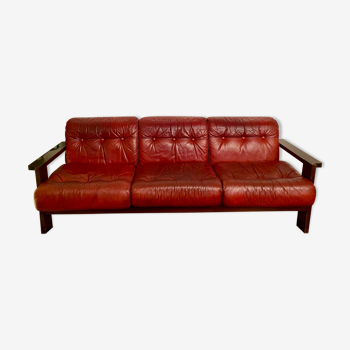 Canapé en cuir, design danois